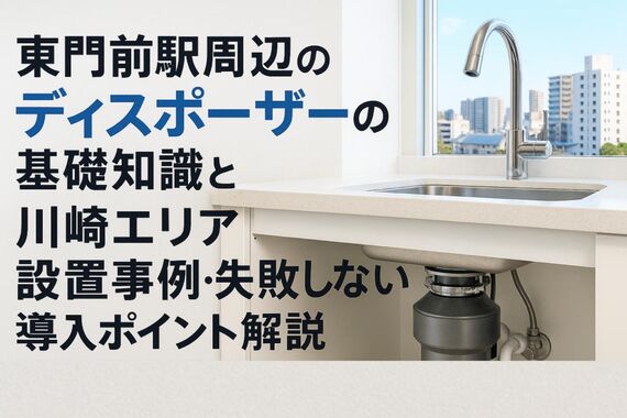 30 東門前駅 ディスポーザー