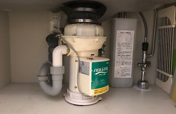 埼玉県朝霞市でテラル製のディスポーザー交換を行いました。